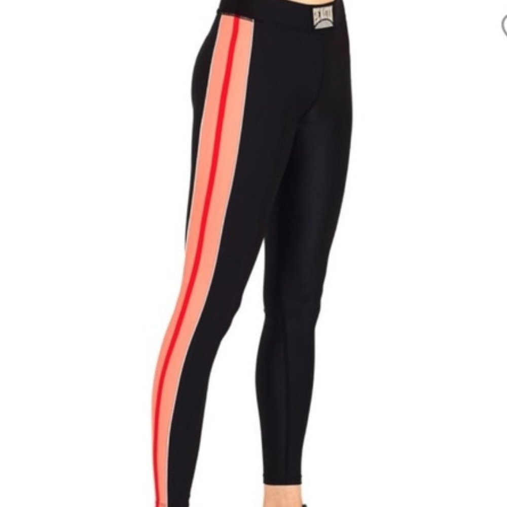 PE NATION LEGGINGS Racing Stripe Leggings (Medium)